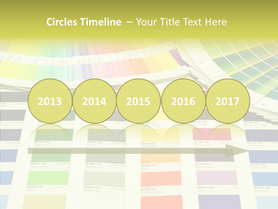 Cmyk Print Proof PowerPoint Template