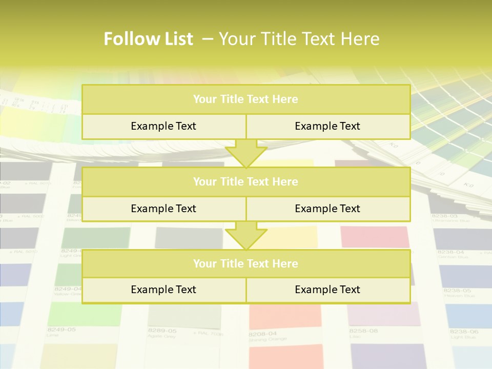 Cmyk Print Proof PowerPoint Template