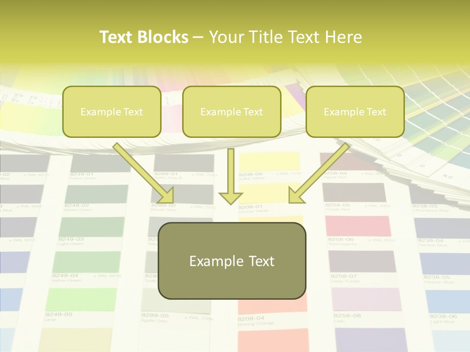 Cmyk Print Proof PowerPoint Template