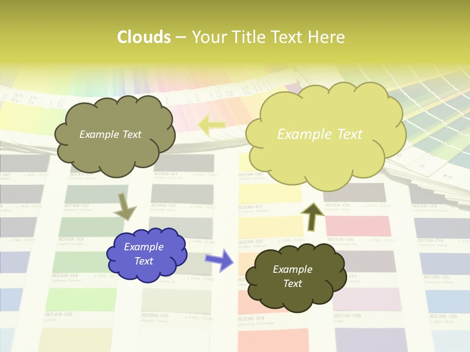 Cmyk Print Proof PowerPoint Template