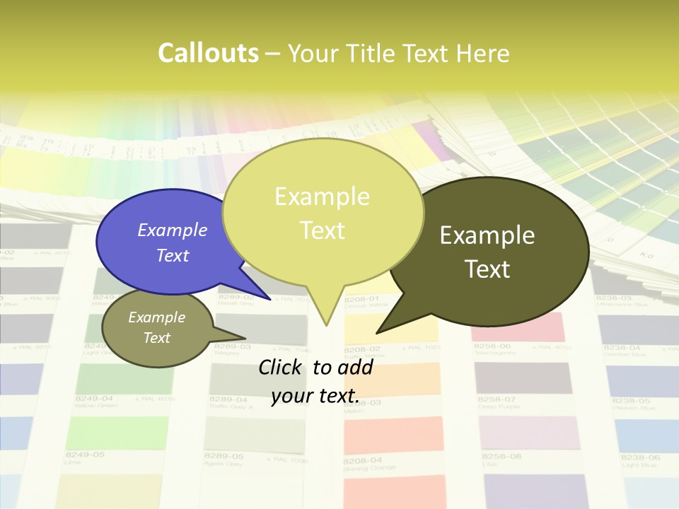 Cmyk Print Proof PowerPoint Template