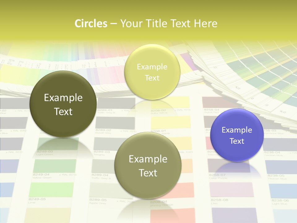 Cmyk Print Proof PowerPoint Template