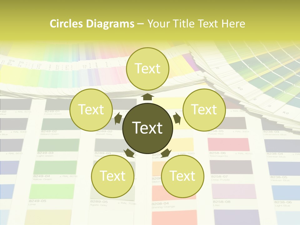 Cmyk Print Proof PowerPoint Template