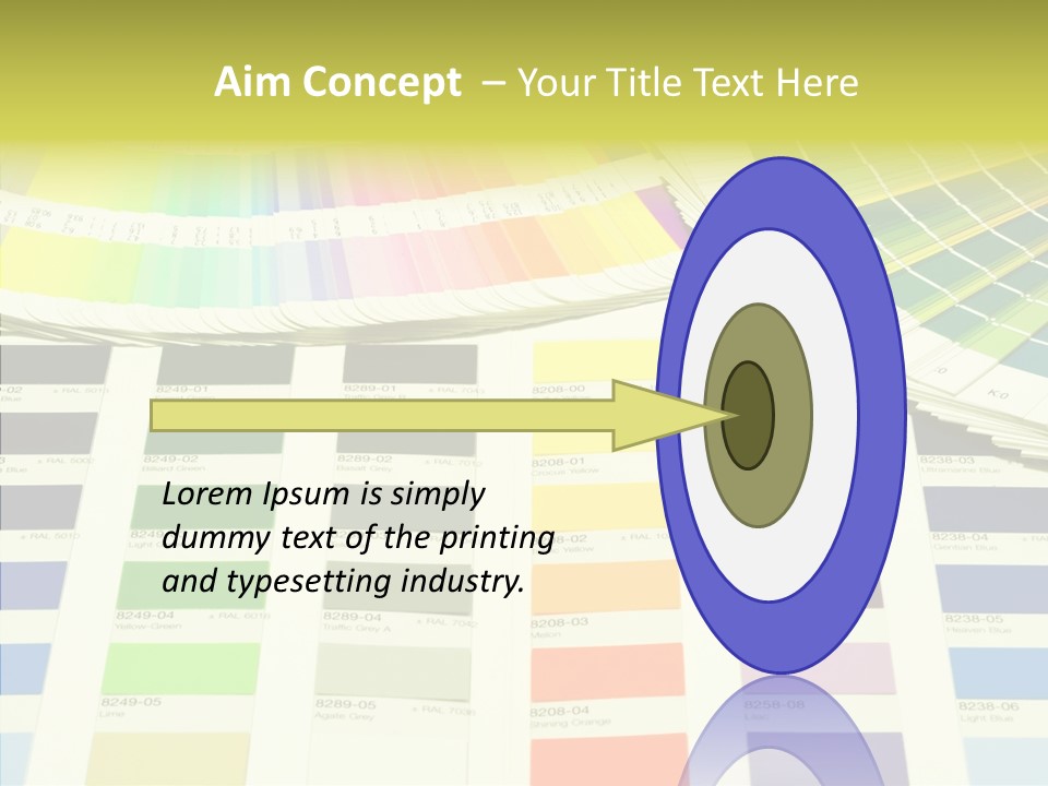 Cmyk Print Proof PowerPoint Template