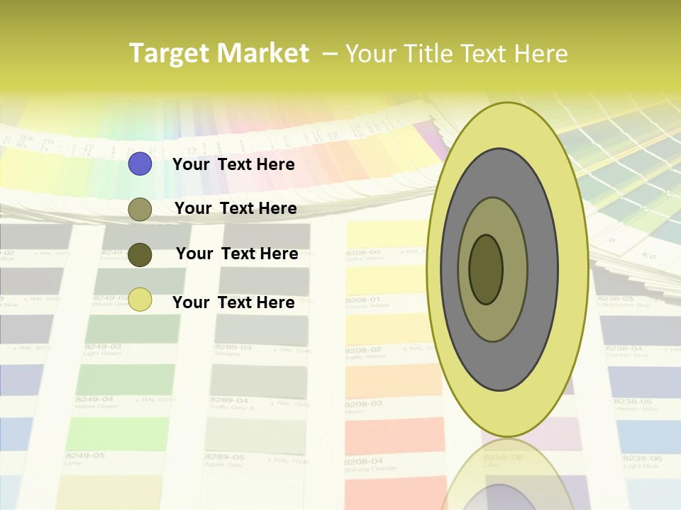 Cmyk Print Proof PowerPoint Template