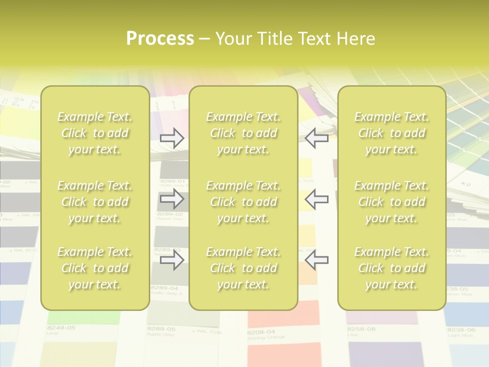 Cmyk Print Proof PowerPoint Template