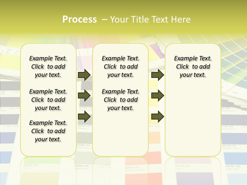 Cmyk Print Proof PowerPoint Template