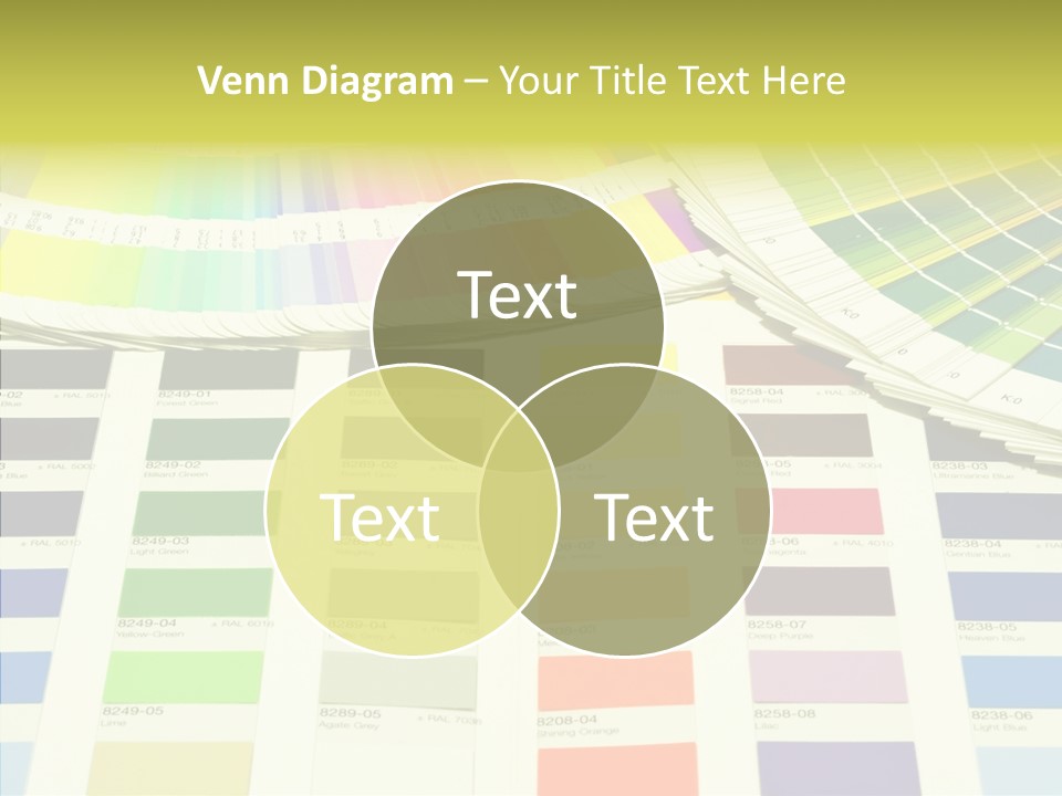 Cmyk Print Proof PowerPoint Template