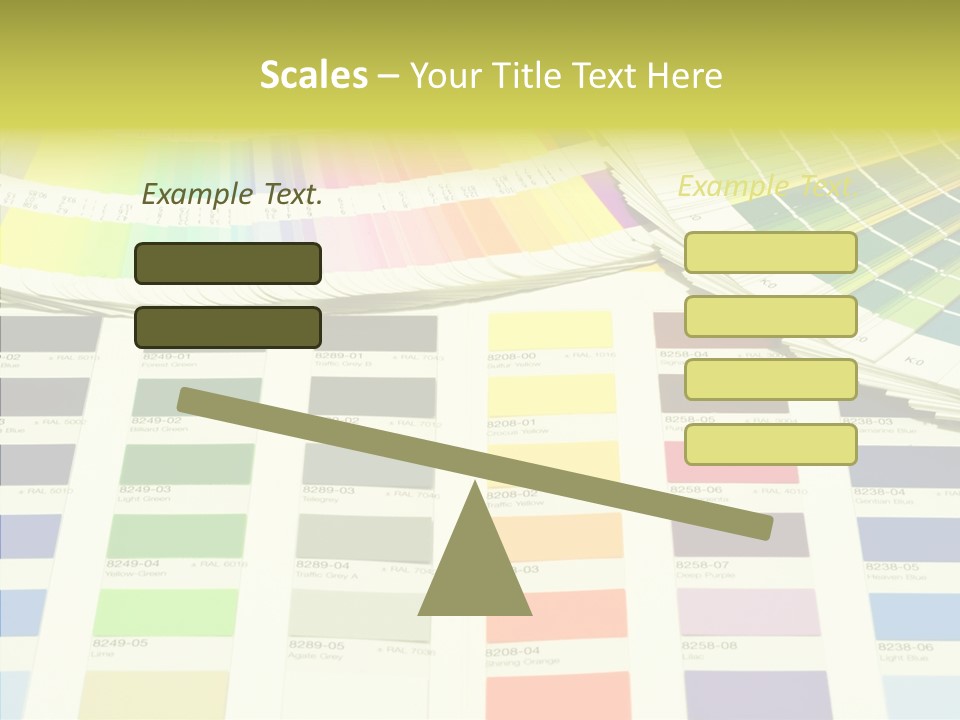 Cmyk Print Proof PowerPoint Template