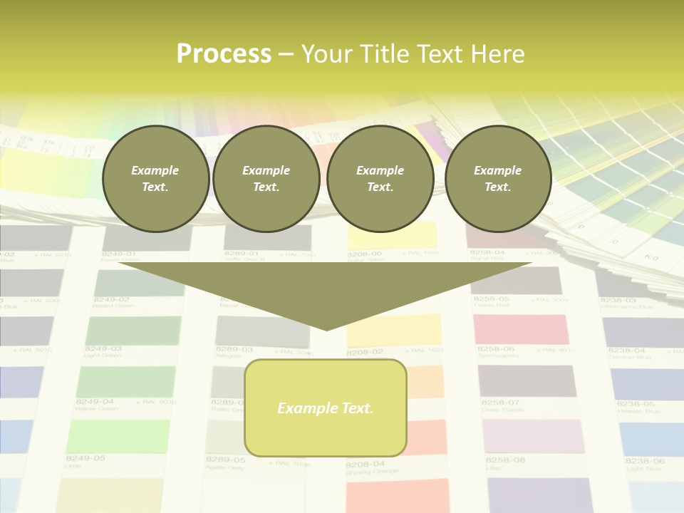 Cmyk Print Proof PowerPoint Template