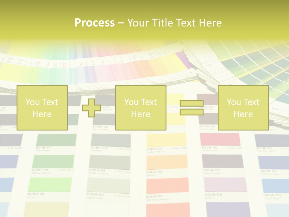 Cmyk Print Proof PowerPoint Template