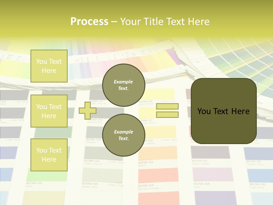 Cmyk Print Proof PowerPoint Template