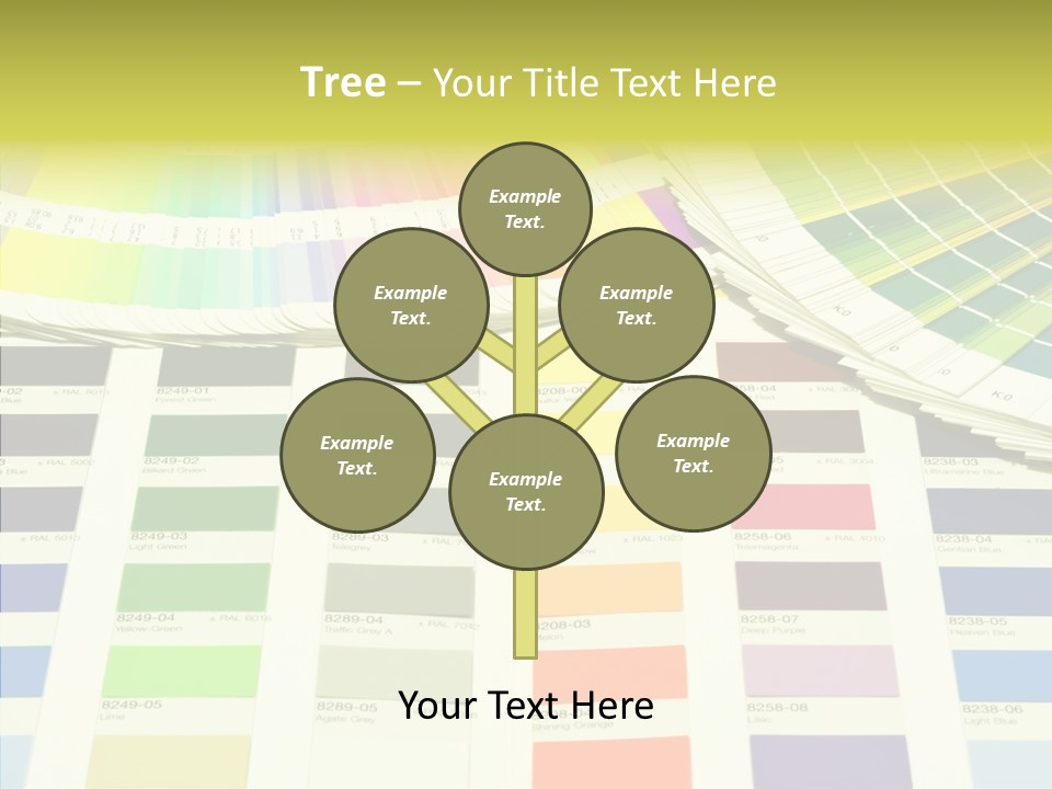 Cmyk Print Proof PowerPoint Template