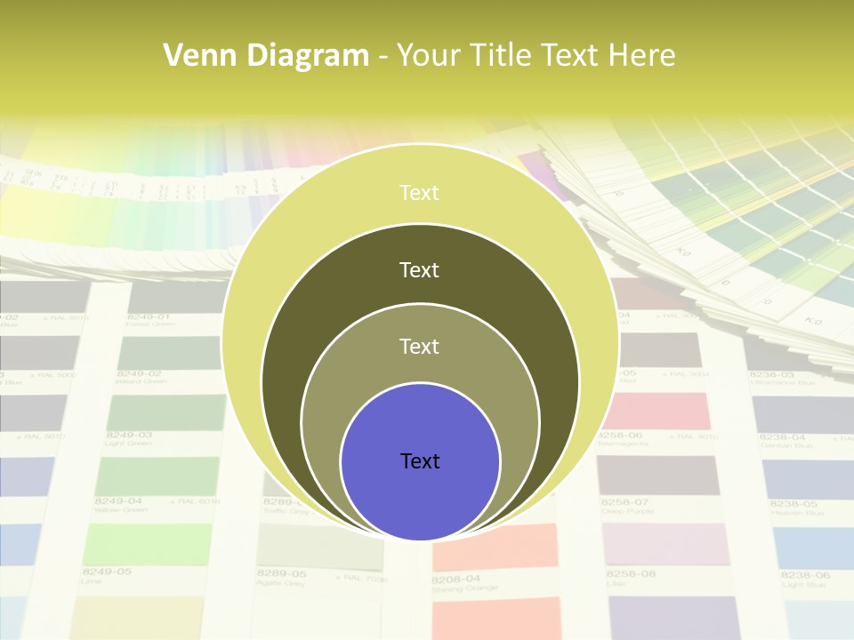 Cmyk Print Proof PowerPoint Template