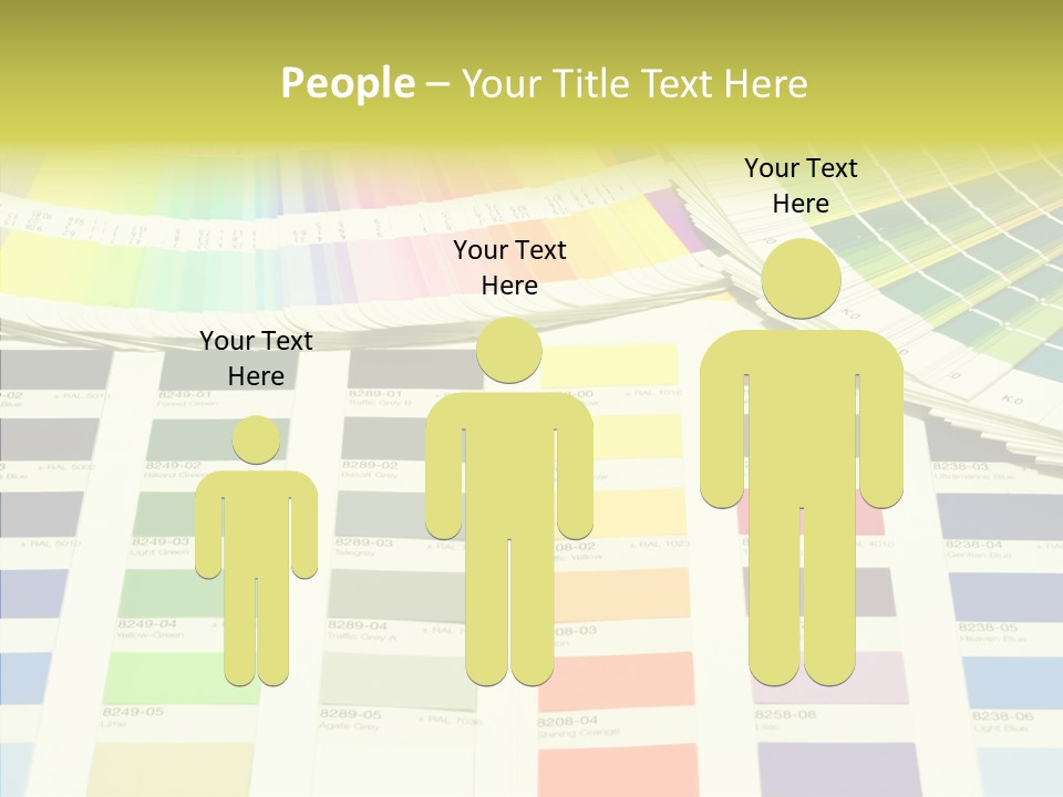 Cmyk Print Proof PowerPoint Template