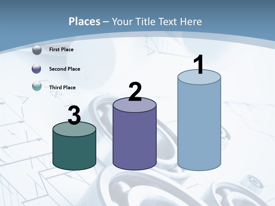 Compass Preliminary Construction PowerPoint Template