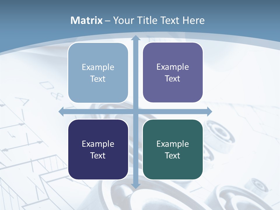 Compass Preliminary Construction PowerPoint Template