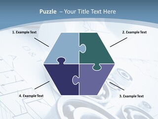 Compass Preliminary Construction PowerPoint Template