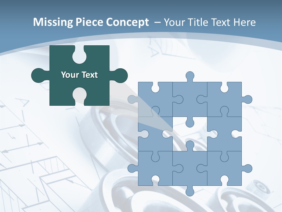 Compass Preliminary Construction PowerPoint Template