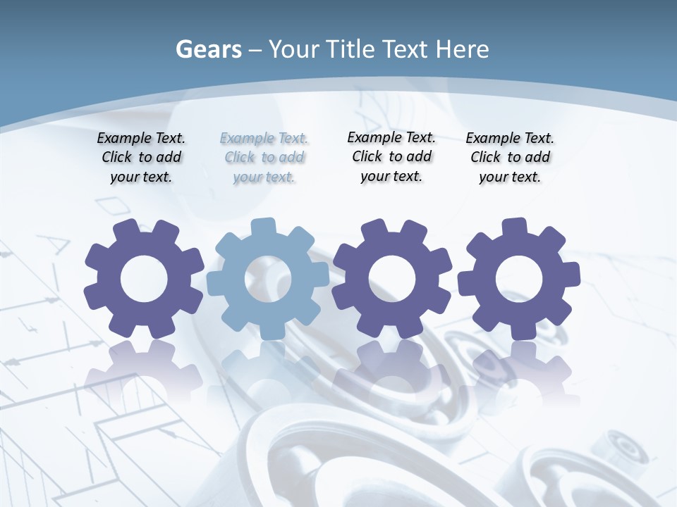 Compass Preliminary Construction PowerPoint Template