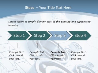 Compass Preliminary Construction PowerPoint Template