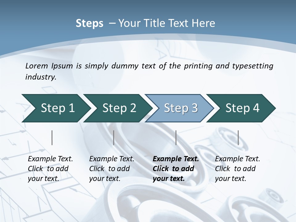 Compass Preliminary Construction PowerPoint Template