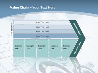 Compass Preliminary Construction PowerPoint Template
