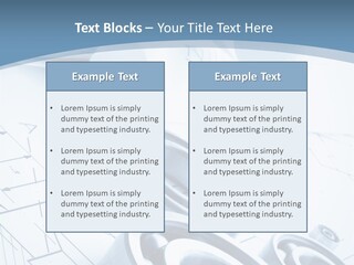 Compass Preliminary Construction PowerPoint Template