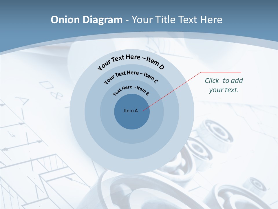 Compass Preliminary Construction PowerPoint Template