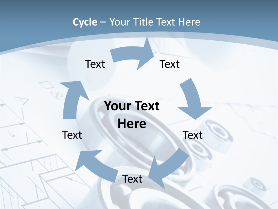 Compass Preliminary Construction PowerPoint Template