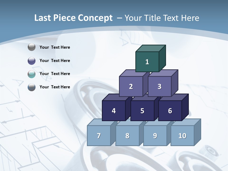 Compass Preliminary Construction PowerPoint Template
