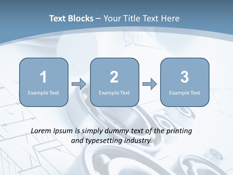 Compass Preliminary Construction PowerPoint Template