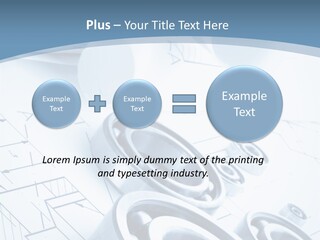 Compass Preliminary Construction PowerPoint Template