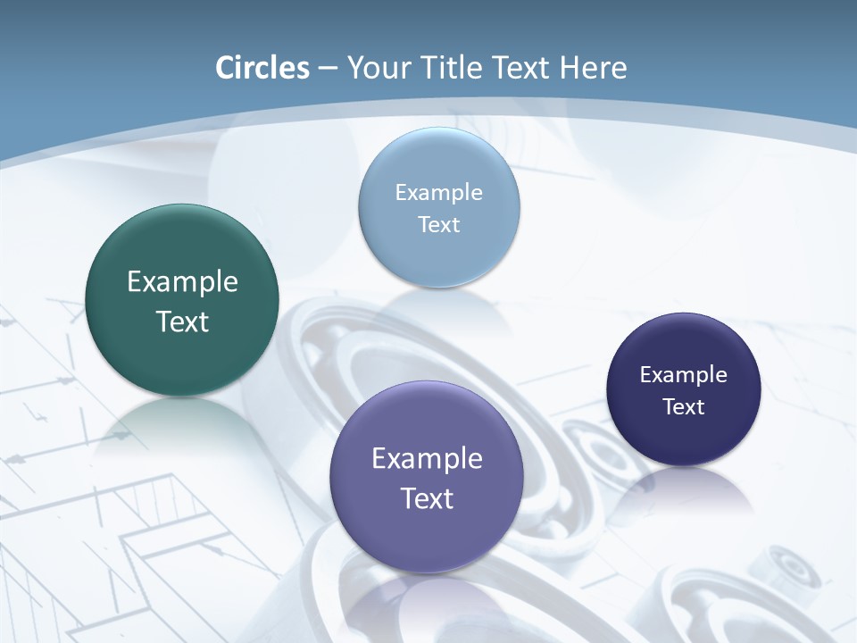 Compass Preliminary Construction PowerPoint Template