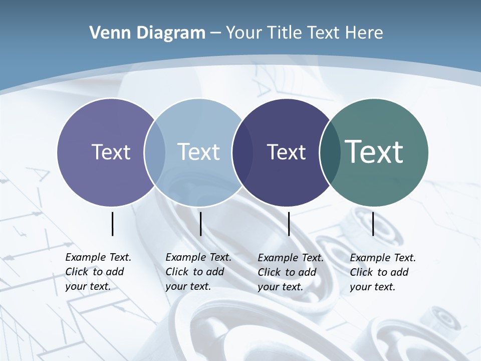 Compass Preliminary Construction PowerPoint Template