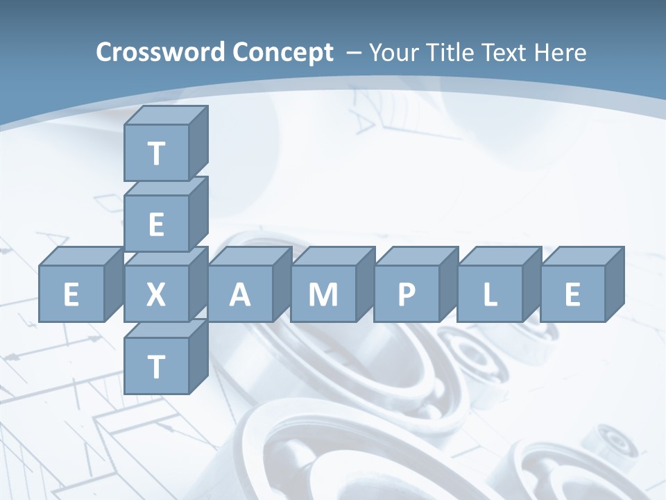 Compass Preliminary Construction PowerPoint Template