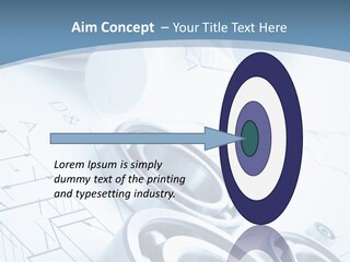Compass Preliminary Construction PowerPoint Template