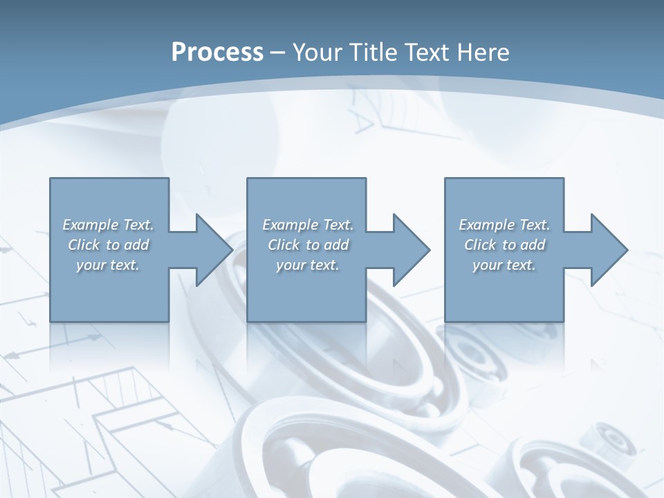 Compass Preliminary Construction PowerPoint Template