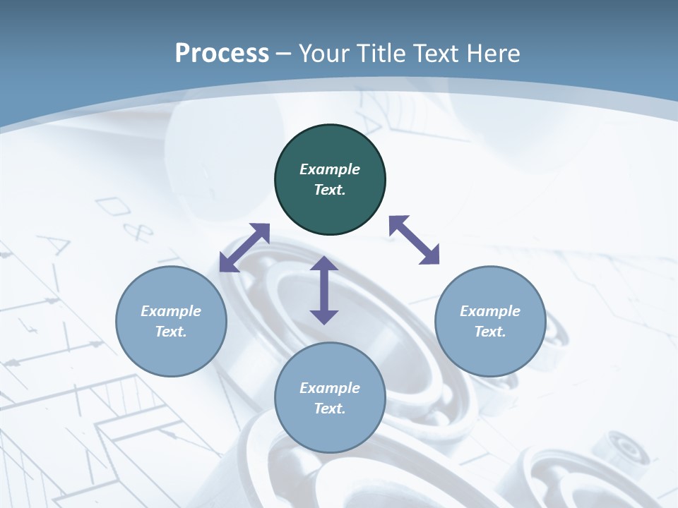 Compass Preliminary Construction PowerPoint Template