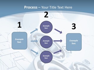 Compass Preliminary Construction PowerPoint Template