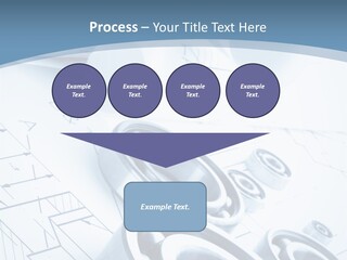Compass Preliminary Construction PowerPoint Template