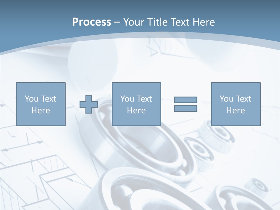 Compass Preliminary Construction PowerPoint Template