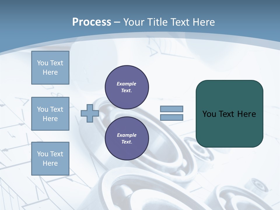 Compass Preliminary Construction PowerPoint Template