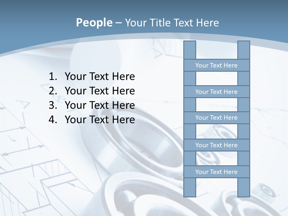 Compass Preliminary Construction PowerPoint Template