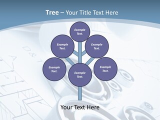 Compass Preliminary Construction PowerPoint Template