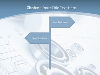 Compass Preliminary Construction PowerPoint Template