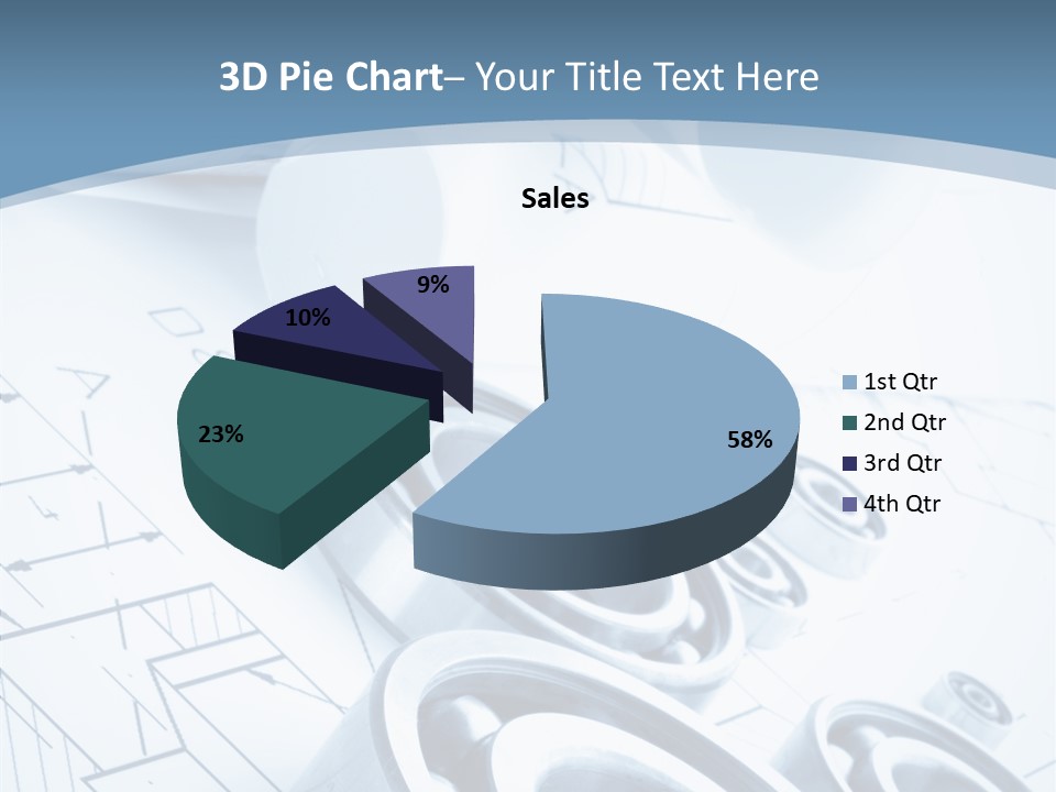 Compass Preliminary Construction PowerPoint Template