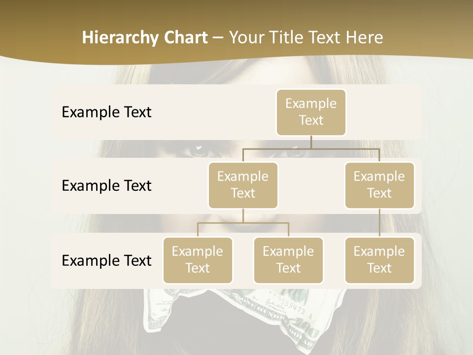Young Beautiful Finance PowerPoint Template