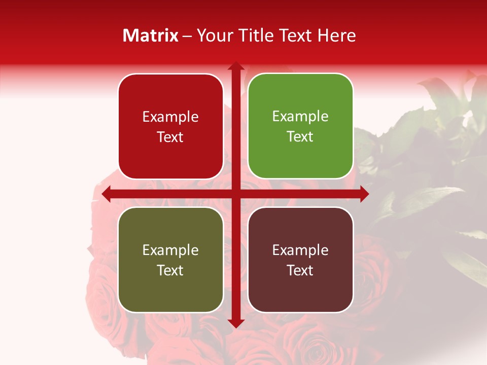 Red Roses PowerPoint Template
