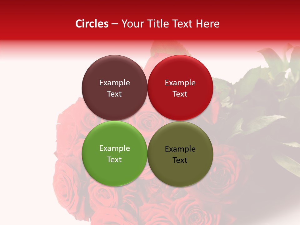 Red Roses PowerPoint Template